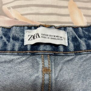Zara Classic Blue Denim Pants